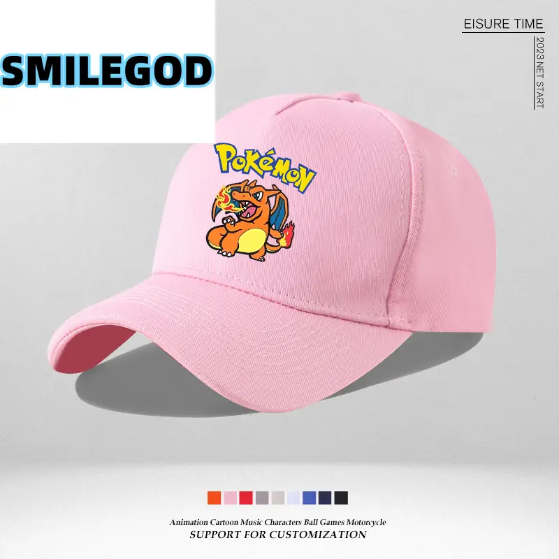 Pink Pikachu Pokémon Cap for Kids - Image 13