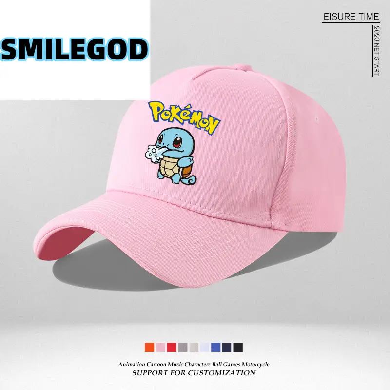 Pink Pikachu Pokémon Cap for Kids - Image 14