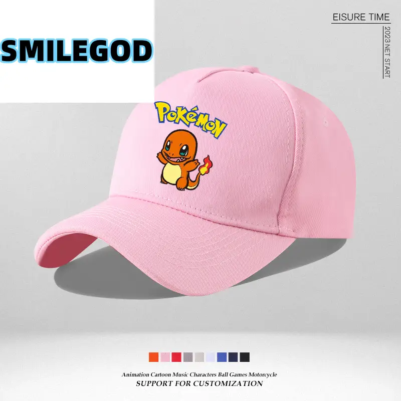 Pink Pikachu Pokémon Cap for Kids - Image 15
