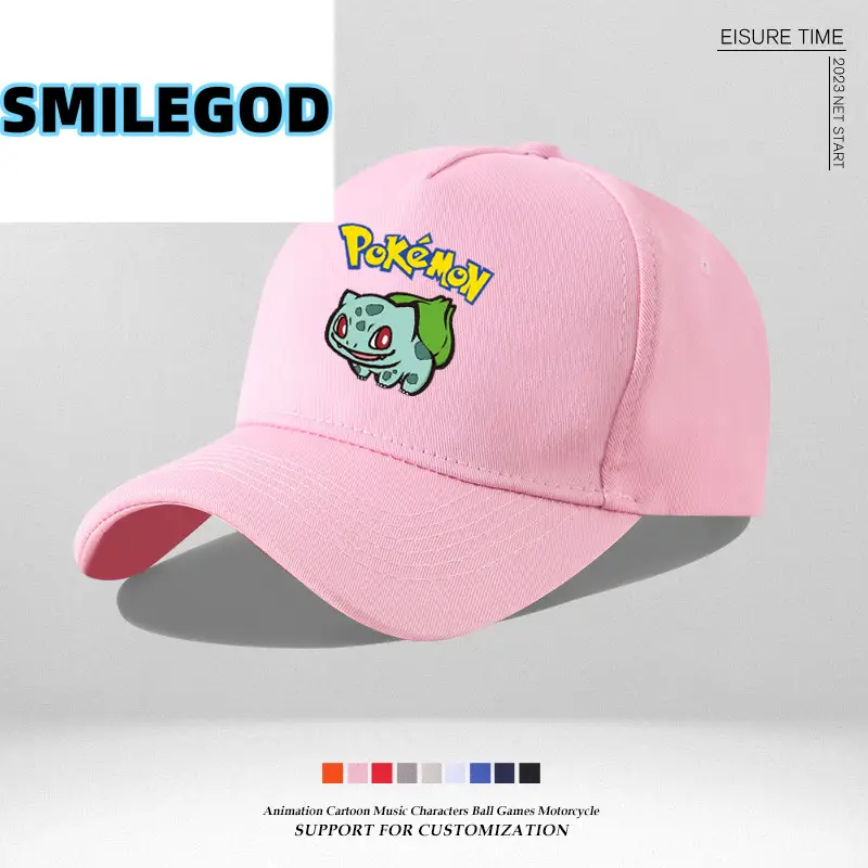 Pink Pikachu Pokémon Cap for Kids - Image 16