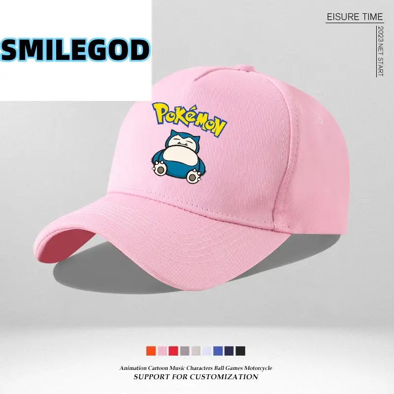 Pink Pikachu Pokémon Cap for Kids - Image 18