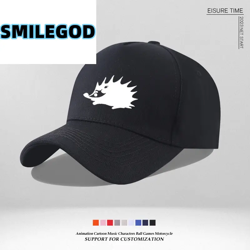 White Sun Hat with Eye Design for Fans - Image 14