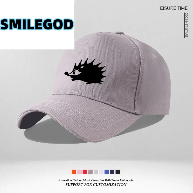 White Sun Hat with Eye Design for Fans - Image 19