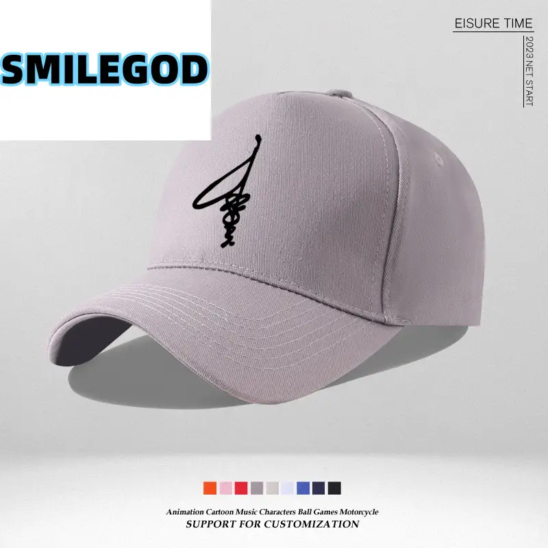 White Sun Hat with Eye Design for Fans - Image 20