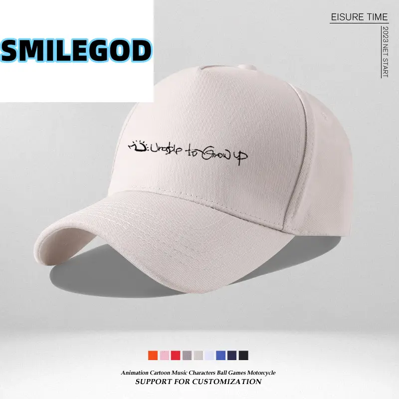 White Sun Hat with Eye Design for Fans - Image 23