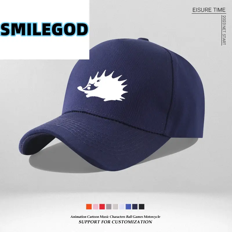 White Sun Hat with Eye Design for Fans - Image 9