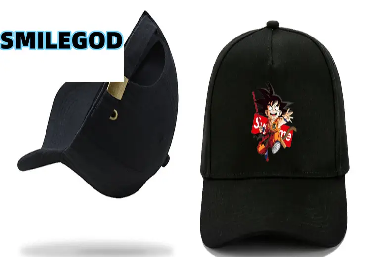 Unisex Dragon Ball Goku Baseball Cap Blue — feature 7