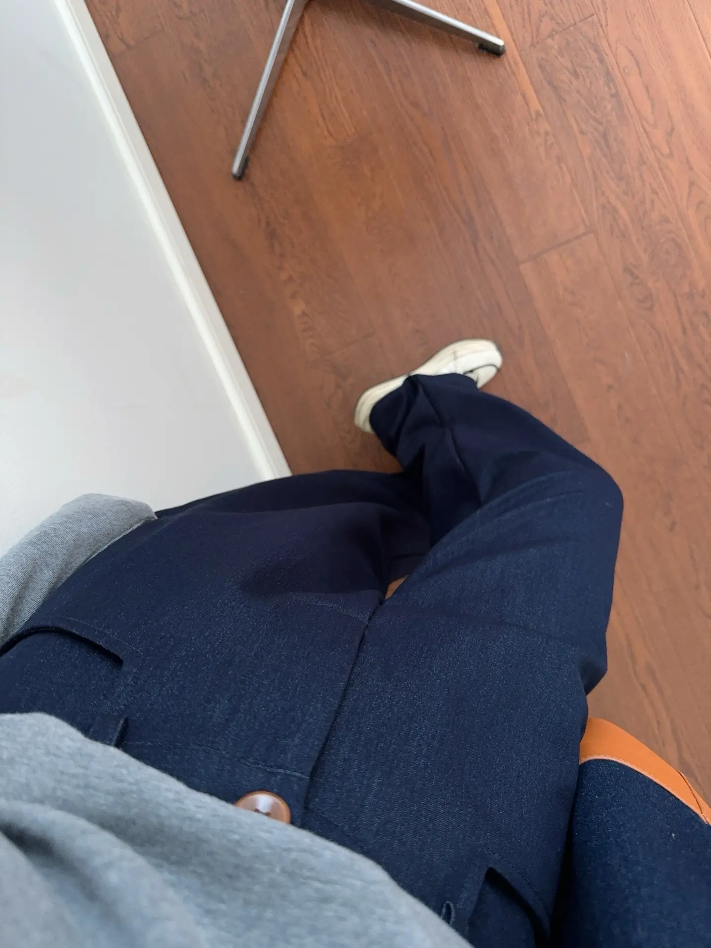 Dark Blue Wide Leg Pants for Women Casual Commute — feature 10