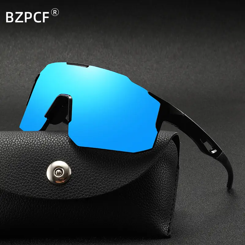 Windproof Cycling Ski Goggles Turquoise Sports Sunglasses - Image 8
