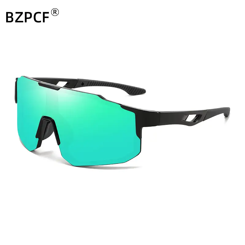 Windproof Cycling Ski Goggles Turquoise Sports Sunglasses - Image 4