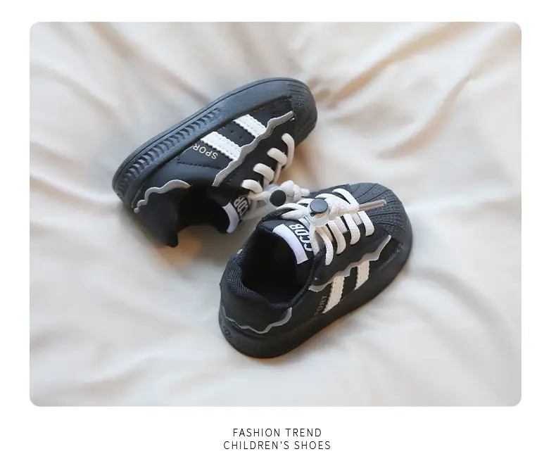 2025 Baby Baby Winter New Kidsren's Outer Wear Kindergarten Autum Baby Girl Soft Sole Toddler Shoes Boy's Shoes — feature 16