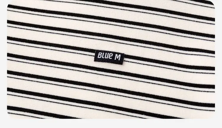 Boys Striped Half-Turtleneck T-Shirt Spring Clothing — feature 32