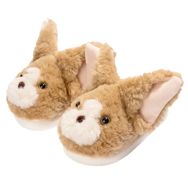 2025 New Cute Cotton Slippers Devon Meow Warm Women's Shoes for Outer Wear at Home Thickeneded Soft-Soled Cotton Slippers - Image 9