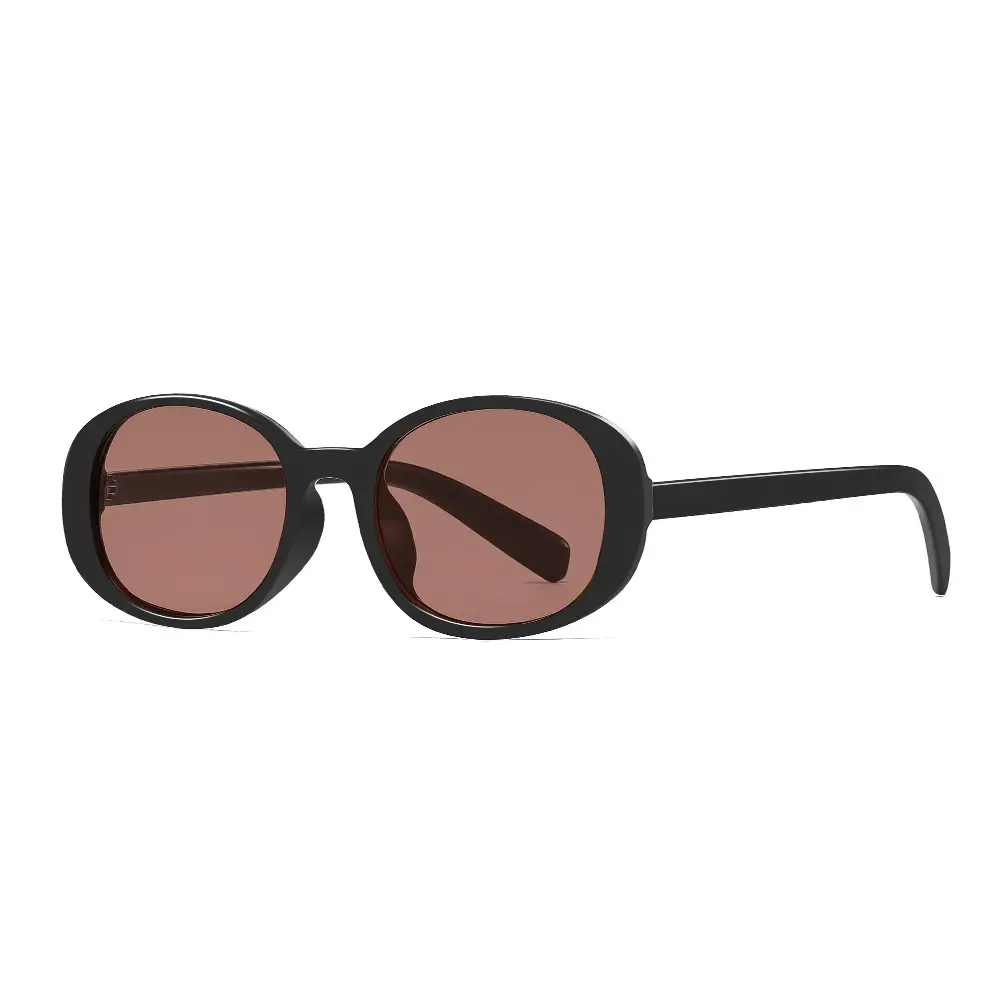 Women Polarized Anti-UV Sunglasses Slim Round Face