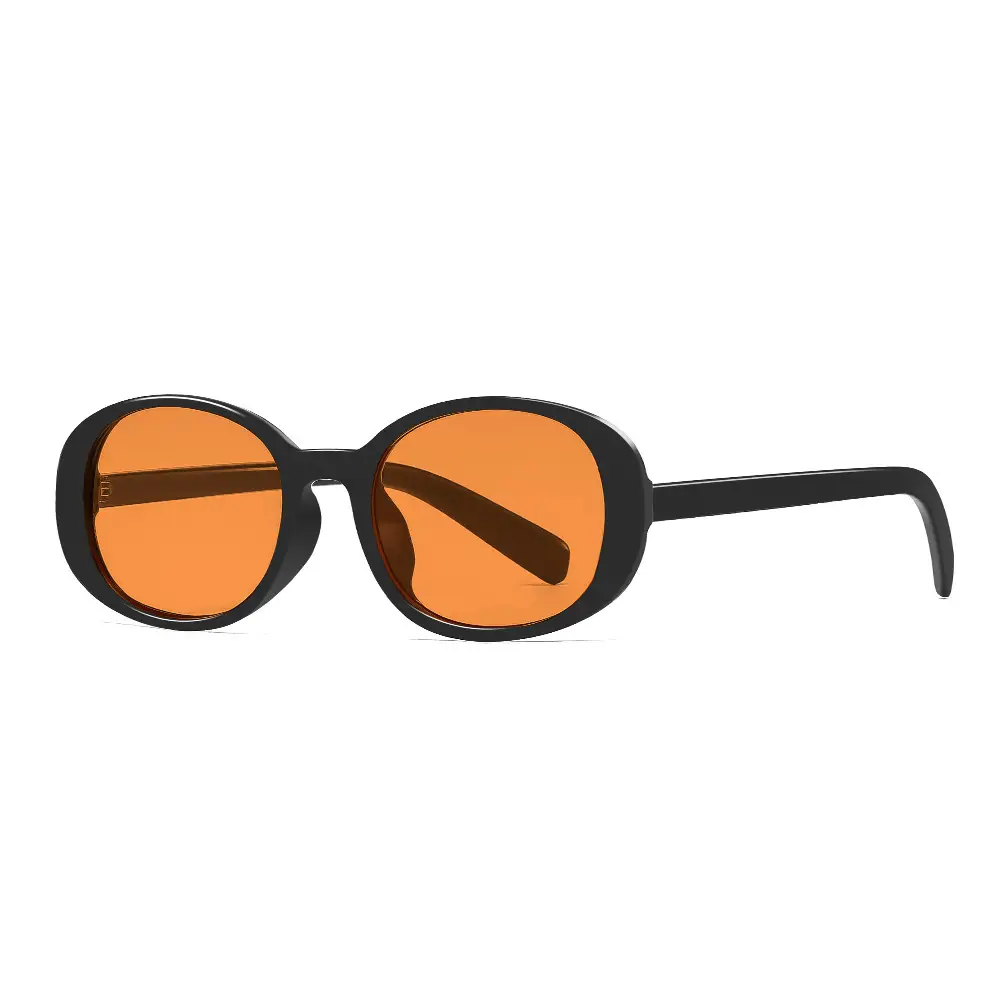 Women Polarized Anti-UV Sunglasses Slim Round Face