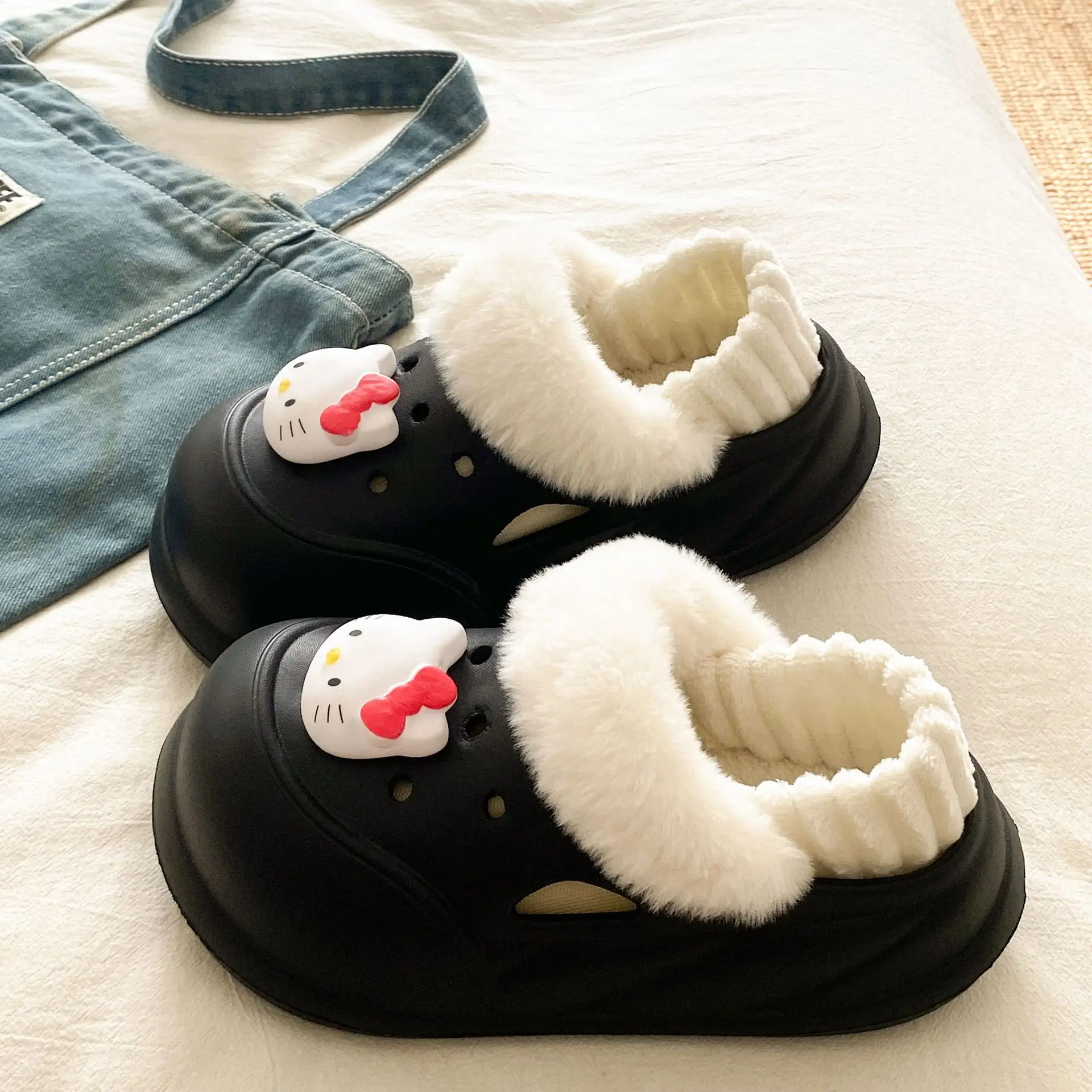 Warm Furry Slippers for Kids Autumn Winter - Image 20