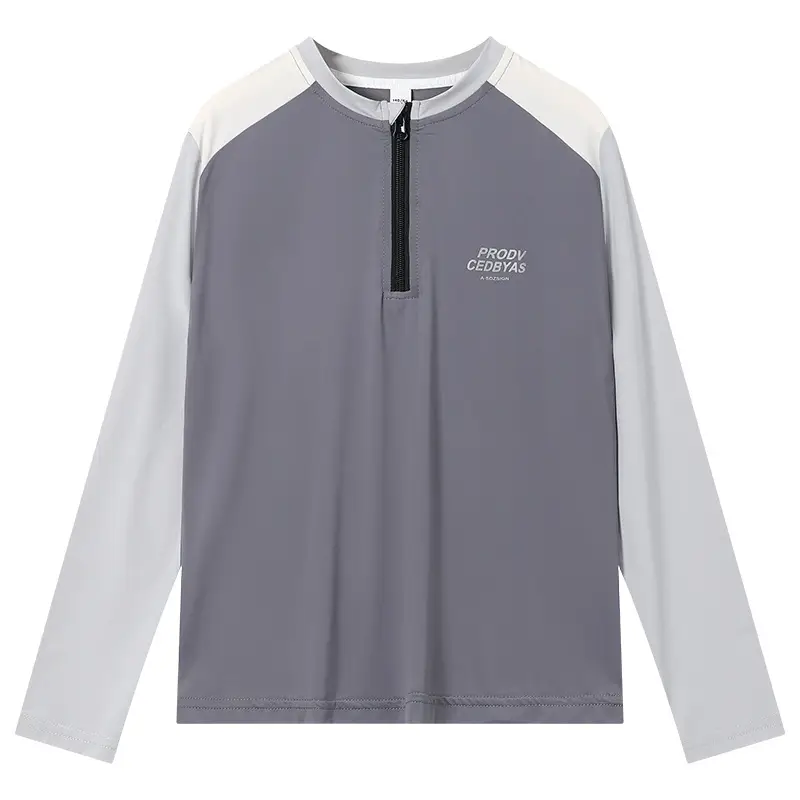 Boys Tennis Shirt Sleeveless Grey White 2026 - Image 7