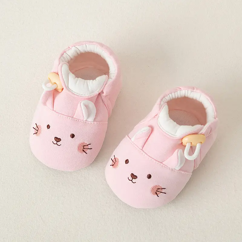Baby Cartoon Shoes Cotton Non-Slip Soft Bottom