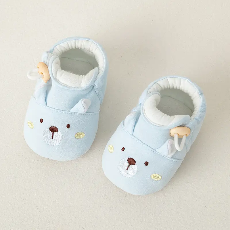 Baby Cartoon Shoes Cotton Non-Slip Soft Bottom