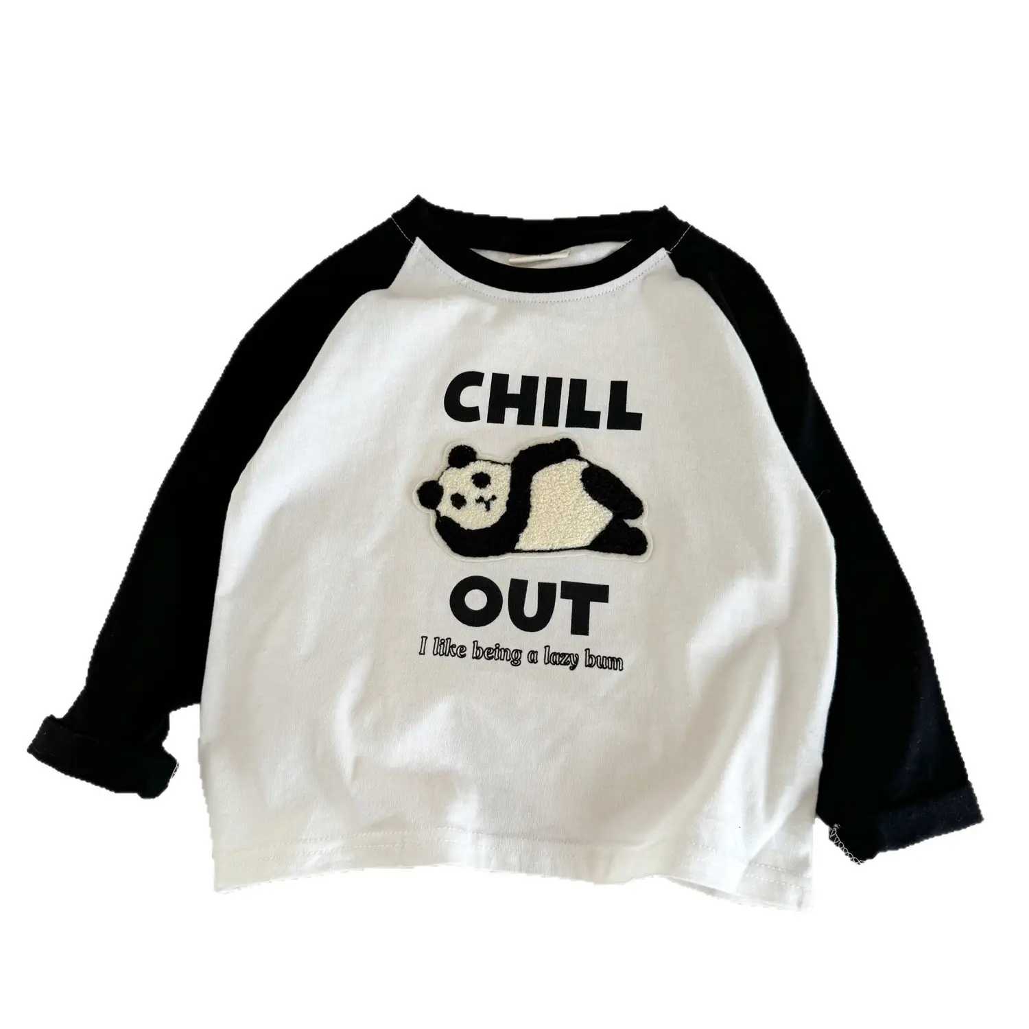 Children's Big Burger T-Shirt White Blue All Cotton Size 26 - Image 8