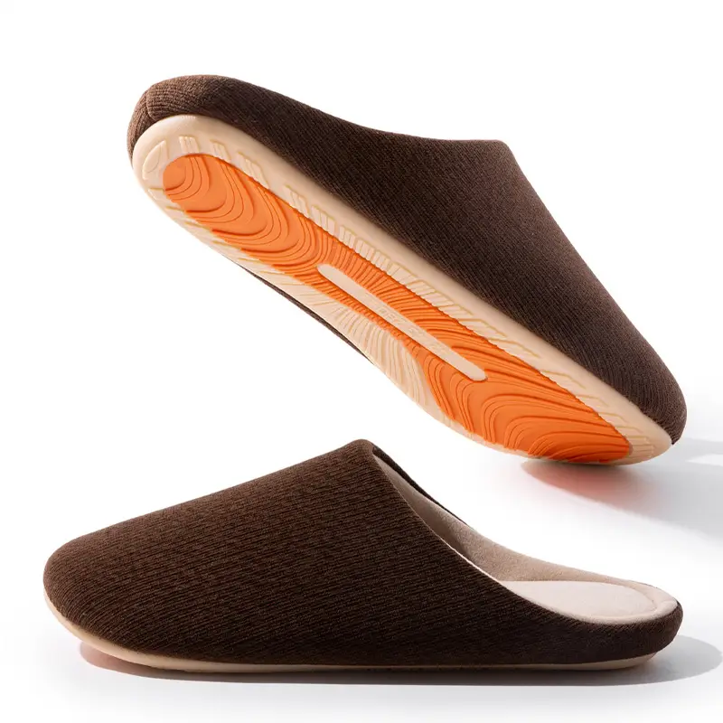 Japanese-Style Silent Slippers for Women Soft Cotton Autumn Winter - Image 4