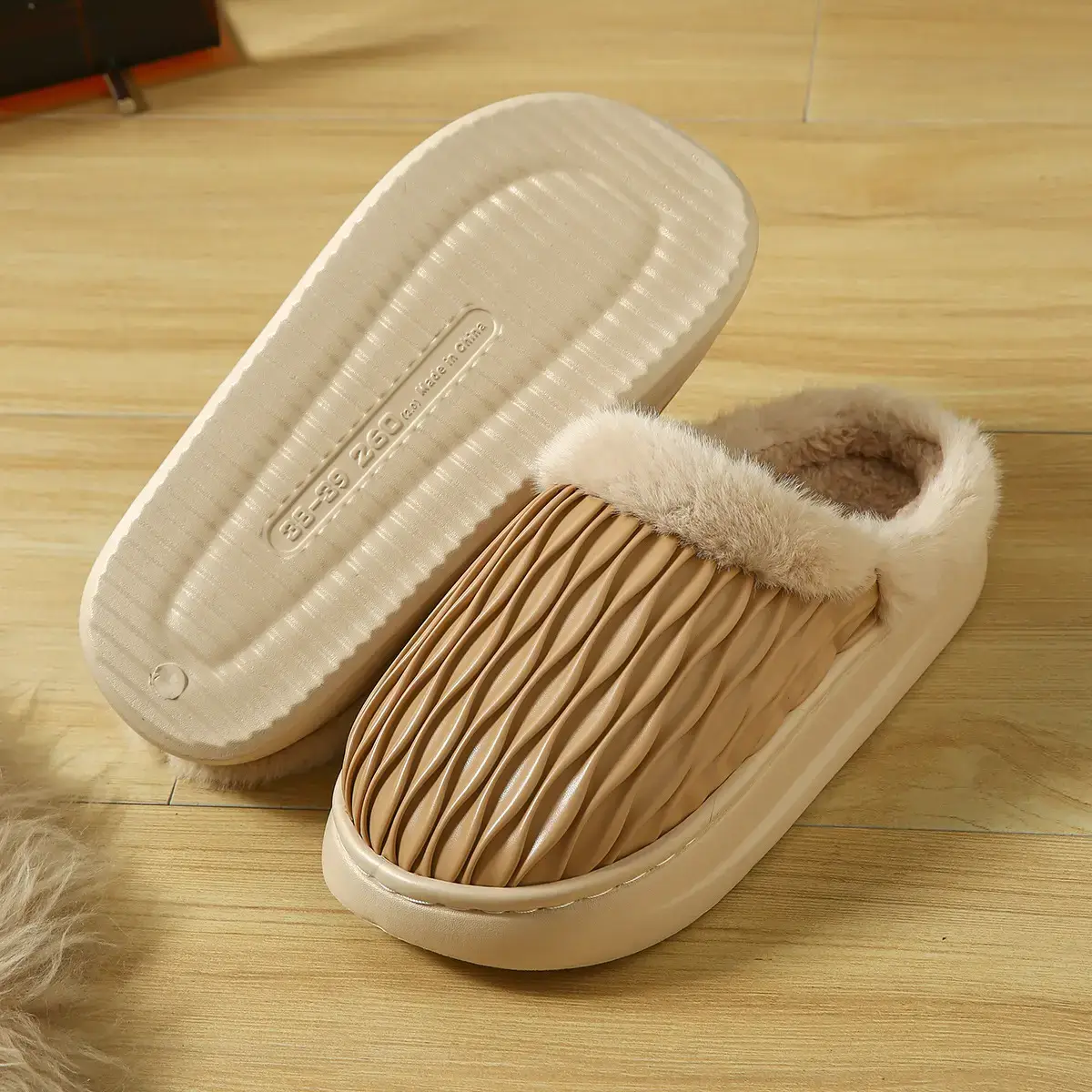 Women's Plush Warm Slippers for Winter Autumn - Image 8