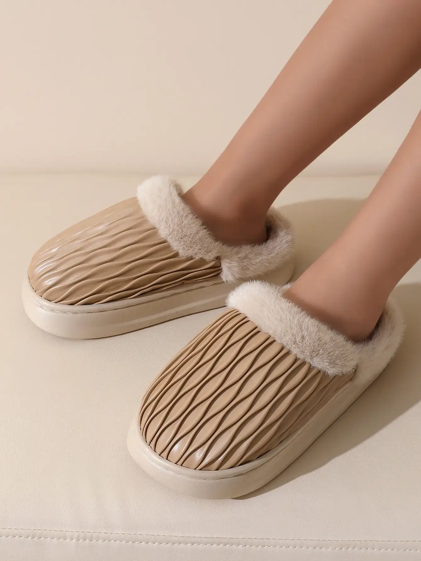 Women's Plush Warm Slippers for Winter Autumn — feature 5