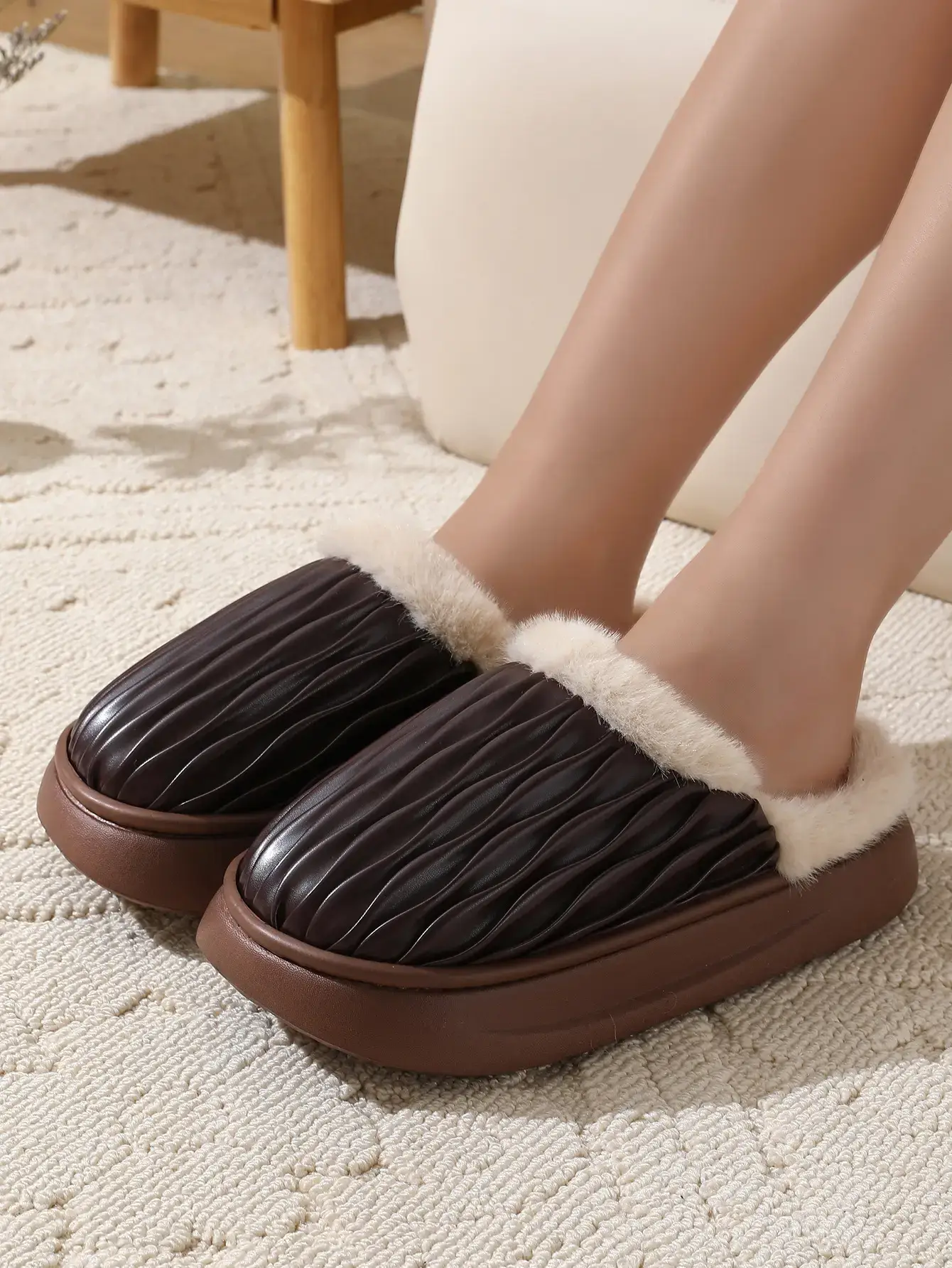 Women's Plush Warm Slippers for Winter Autumn — feature 6
