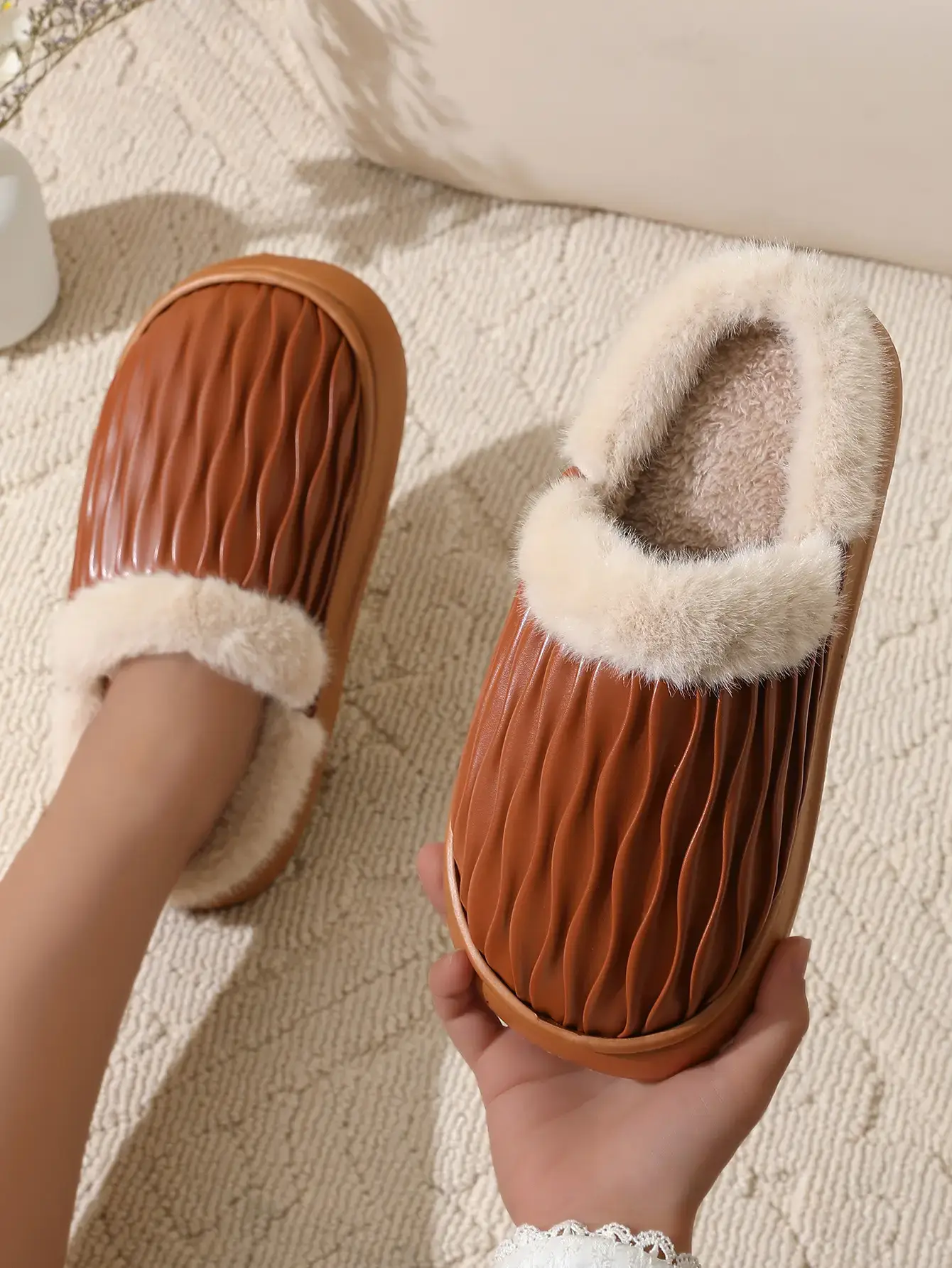 Women's Plush Warm Slippers for Winter Autumn — feature 9
