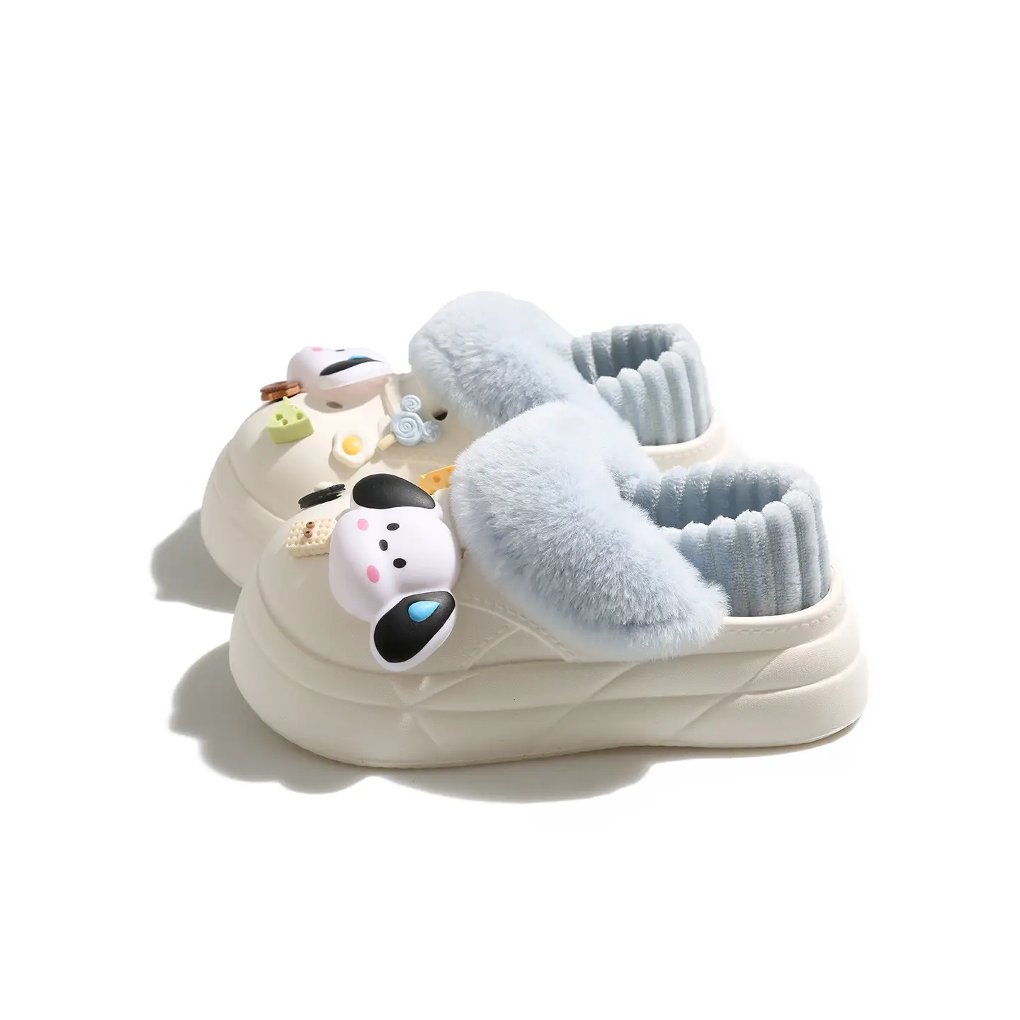 Winter Warm Silent Dog EVA Sneakers Women - Image 60