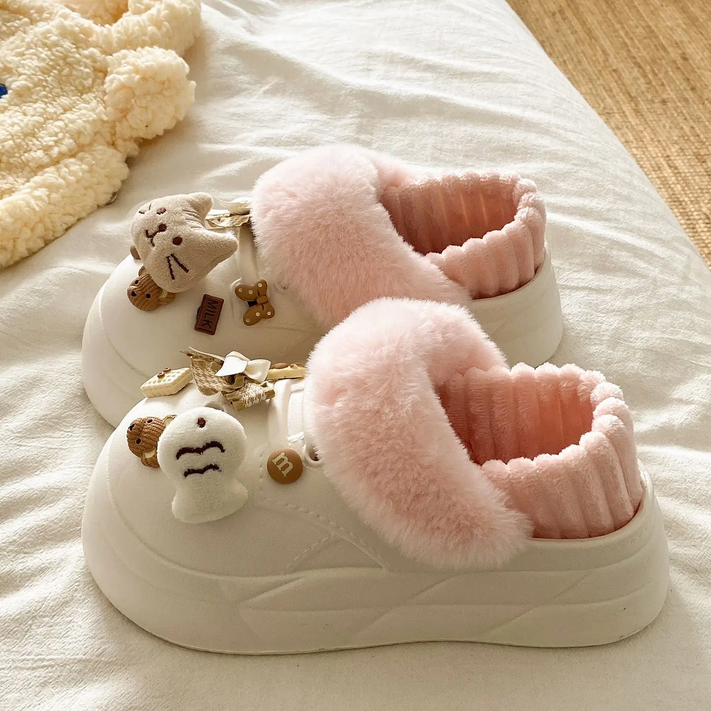 Winter Warm Silent Dog EVA Sneakers Women - Image 15