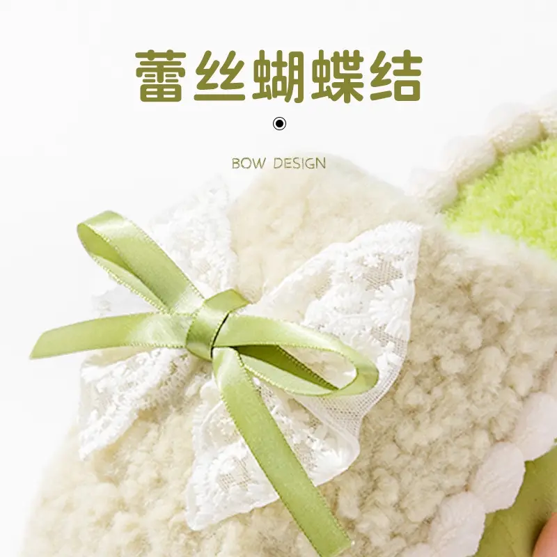 2025 New Indoor Home Thick-Soled Warm Bag Heel Furry Shoes Confinement Cotton Shoes Women's Cotton Slippers Women's Autumn and Winter - Image 18