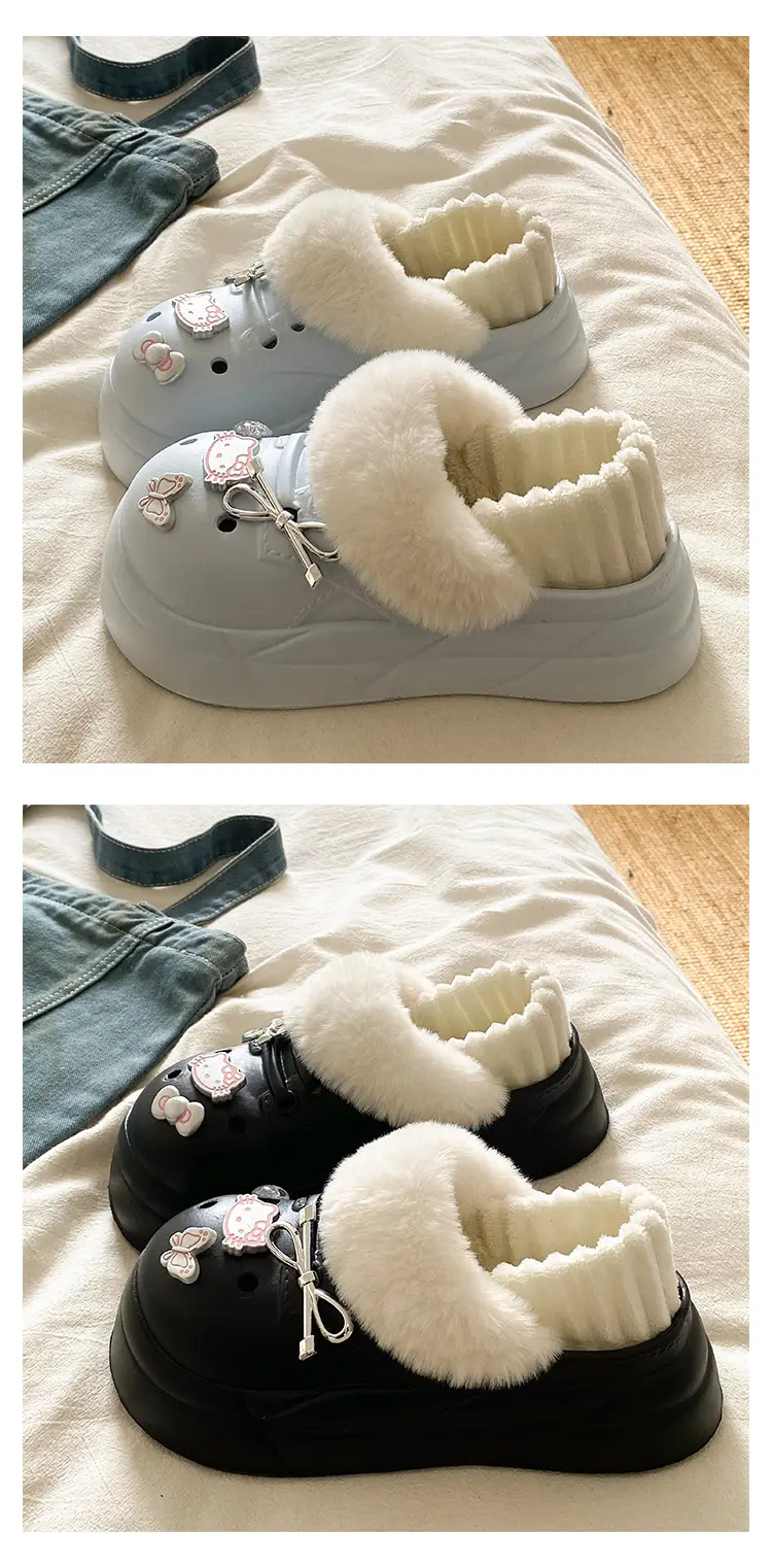 Autumn Winter Embroidered Black Boots for Girls — feature 19