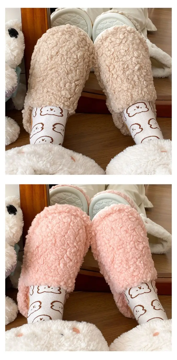 White Soft Slippers for Women Winter Casual Wear — feature 10