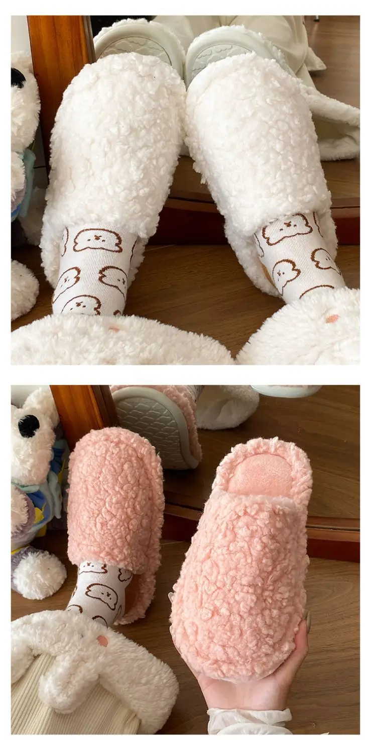White Soft Slippers for Women Winter Casual Wear — feature 11