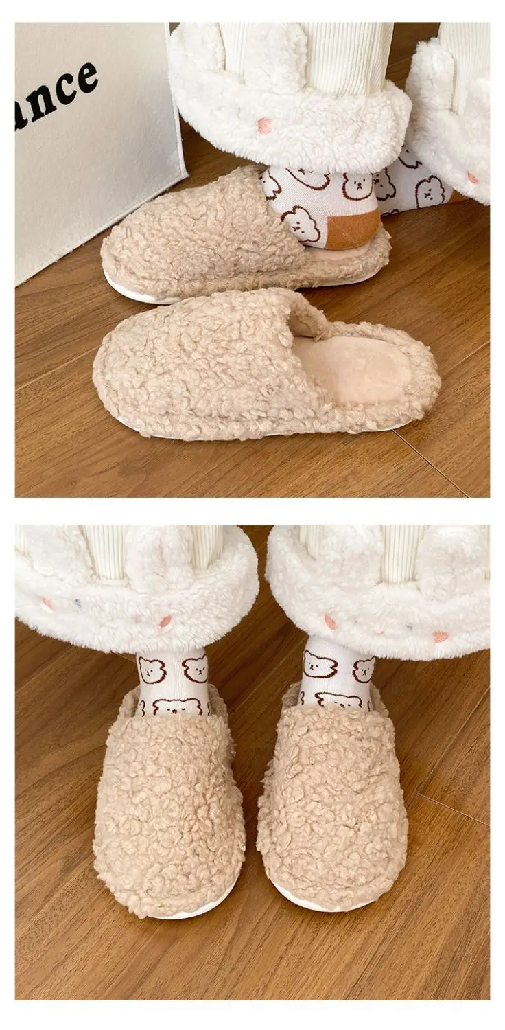White Soft Slippers for Women Winter Casual Wear — feature 13