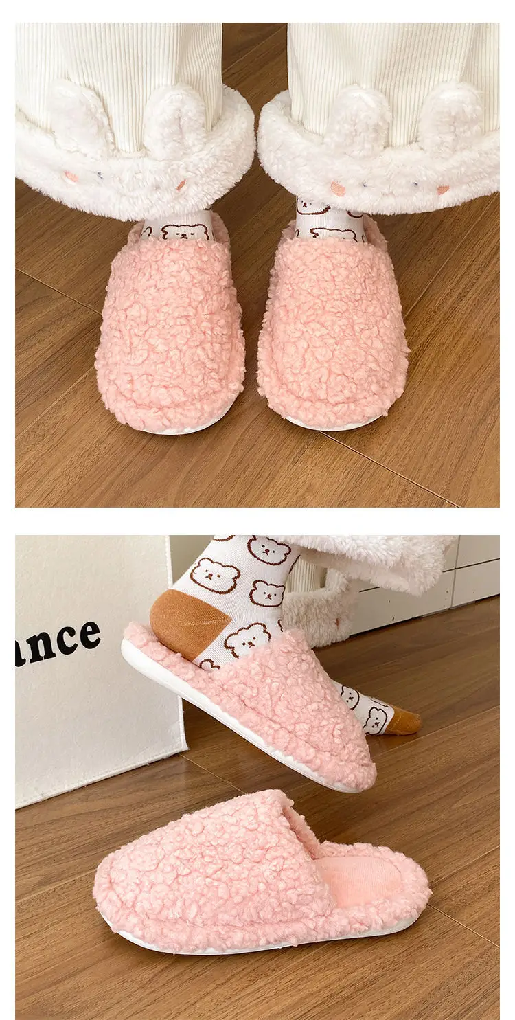 White Soft Slippers for Women Winter Casual Wear — feature 16