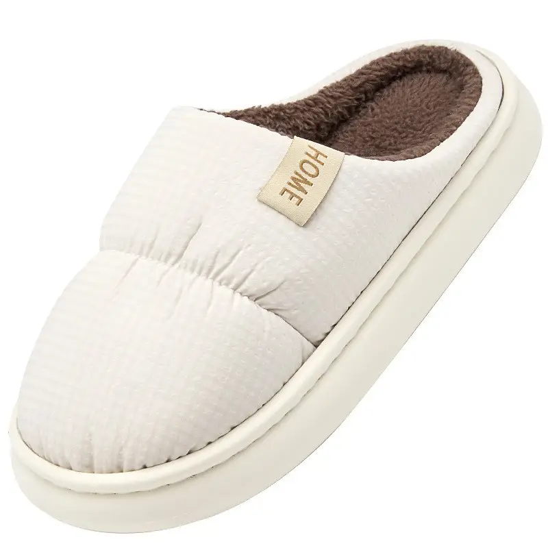 Lidani Cotton Slippers for Women, Winter 2025 New Model, Indoor Home Non-Slip Warm Thick-Soled Couple Slippers for Men