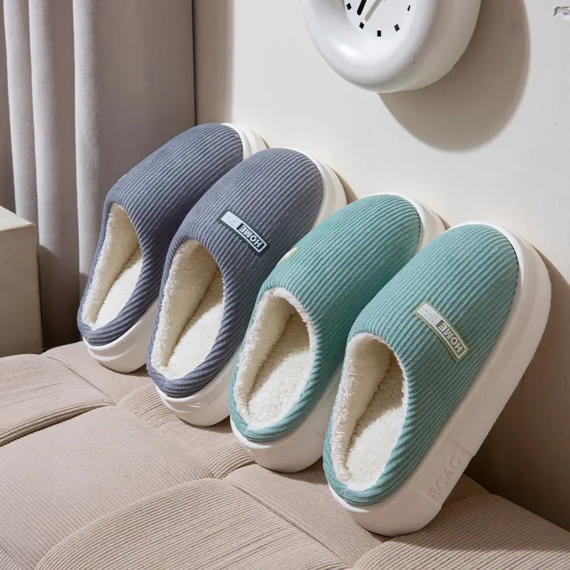 Women Cotton Slippers Warm Anti-Slip 2025 - Image 7