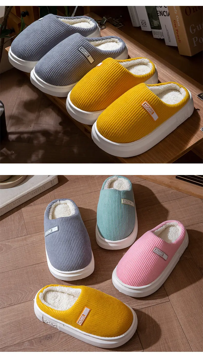 Women Cotton Slippers Warm Anti-Slip 2025 — feature 8