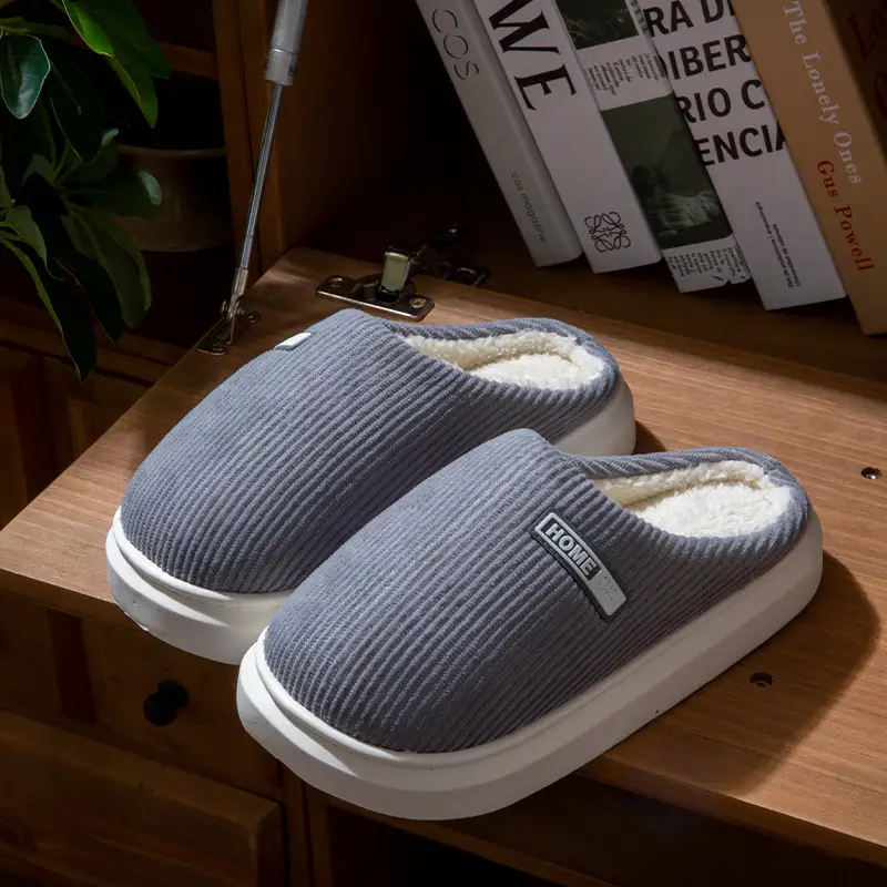 Women Cotton Slippers Warm Anti-Slip 2025 - Image 5