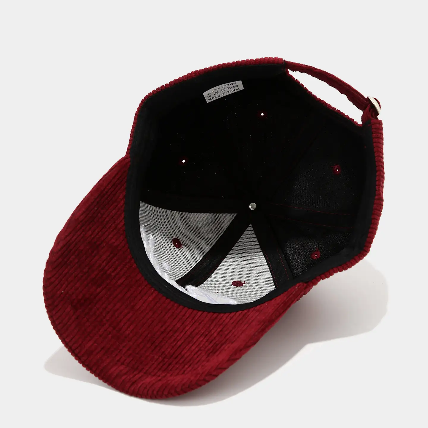 White Knit Groom Cap with "Bride" Embroidery - Image 12