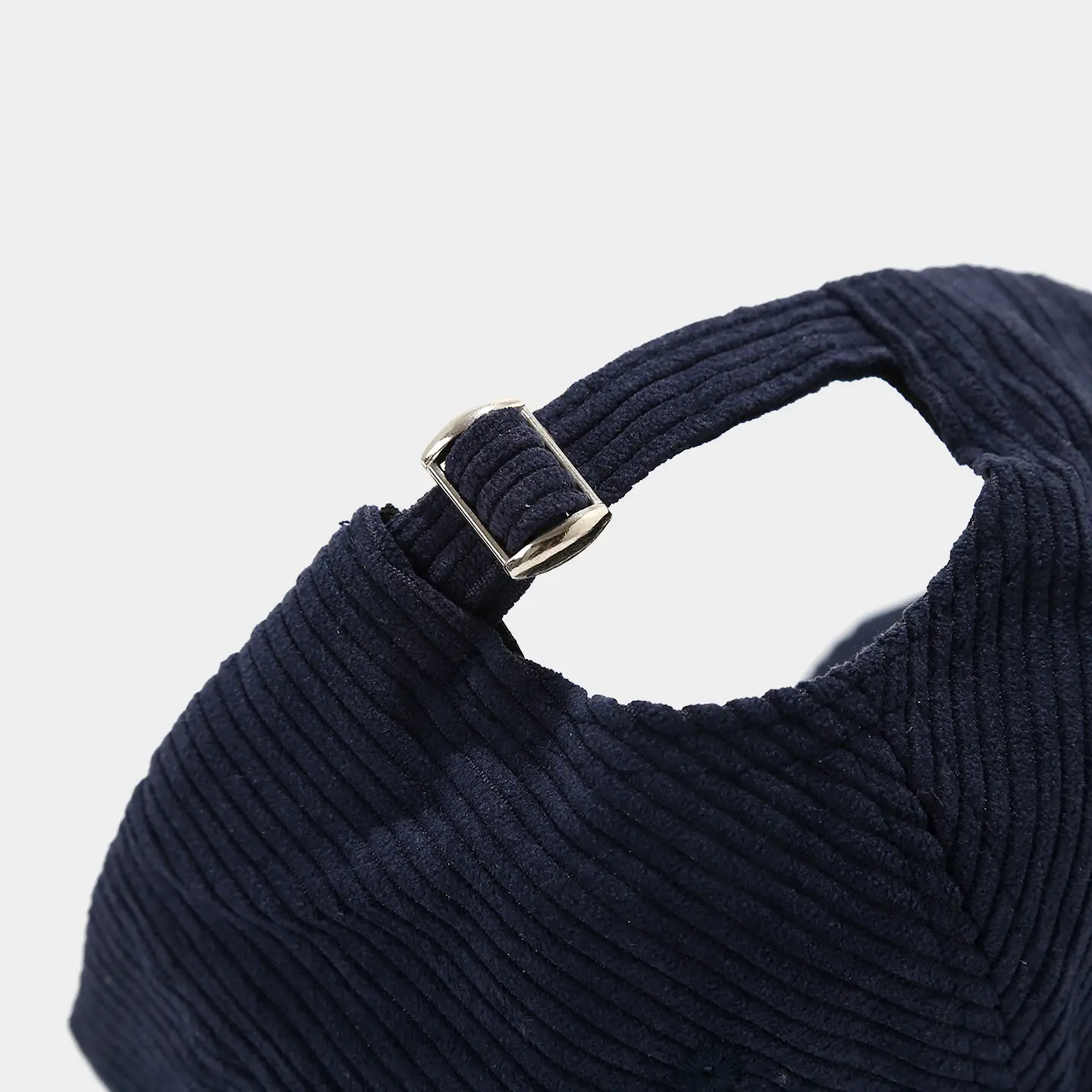White Knit Groom Cap with "Bride" Embroidery — feature 21