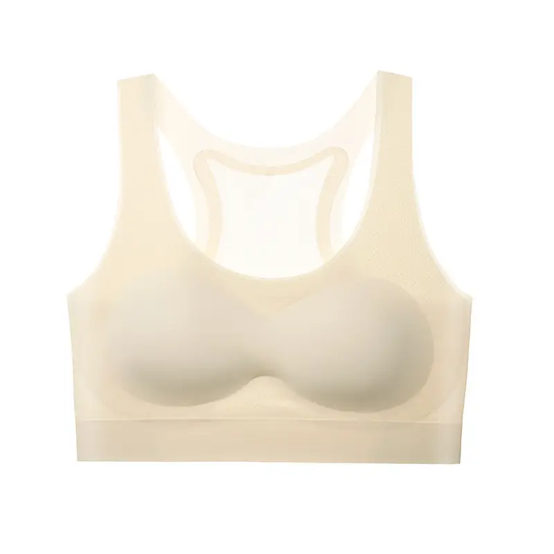 Developmental Stage Two Girls' Bra Student Sports Bra Beautiful Back Junior High School Student Girl Shock-Proof Vest