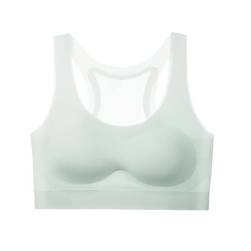 Developmental Stage Two Girls' Bra Student Sports Bra Beautiful Back Junior High School Student Girl Shock-Proof Vest