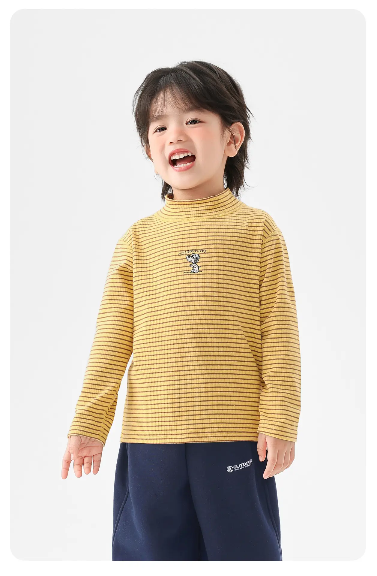 Right European Boys Striped T-Shirt 2025 New — feature 21