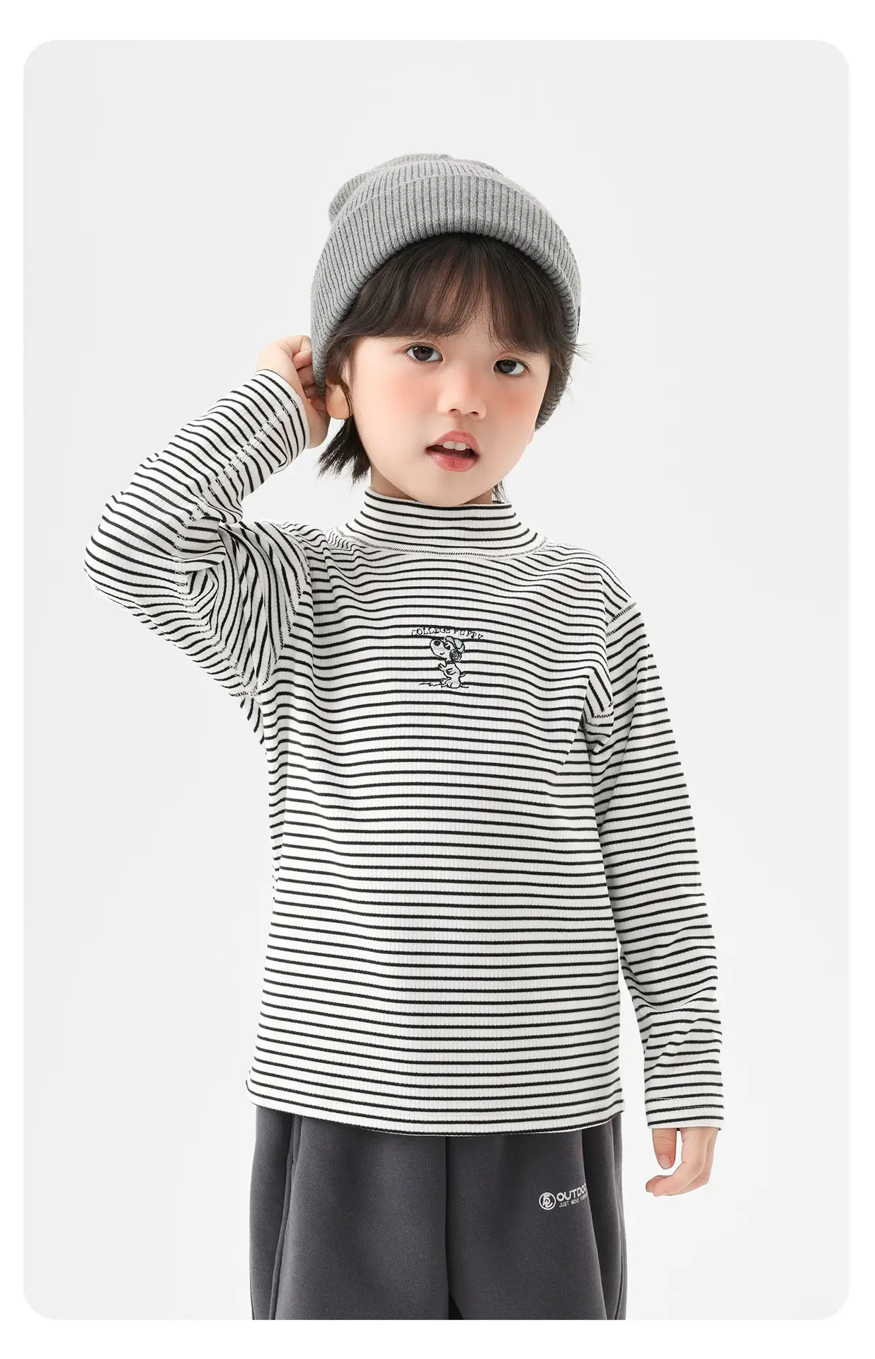 Right European Boys Striped T-Shirt 2025 New — feature 24