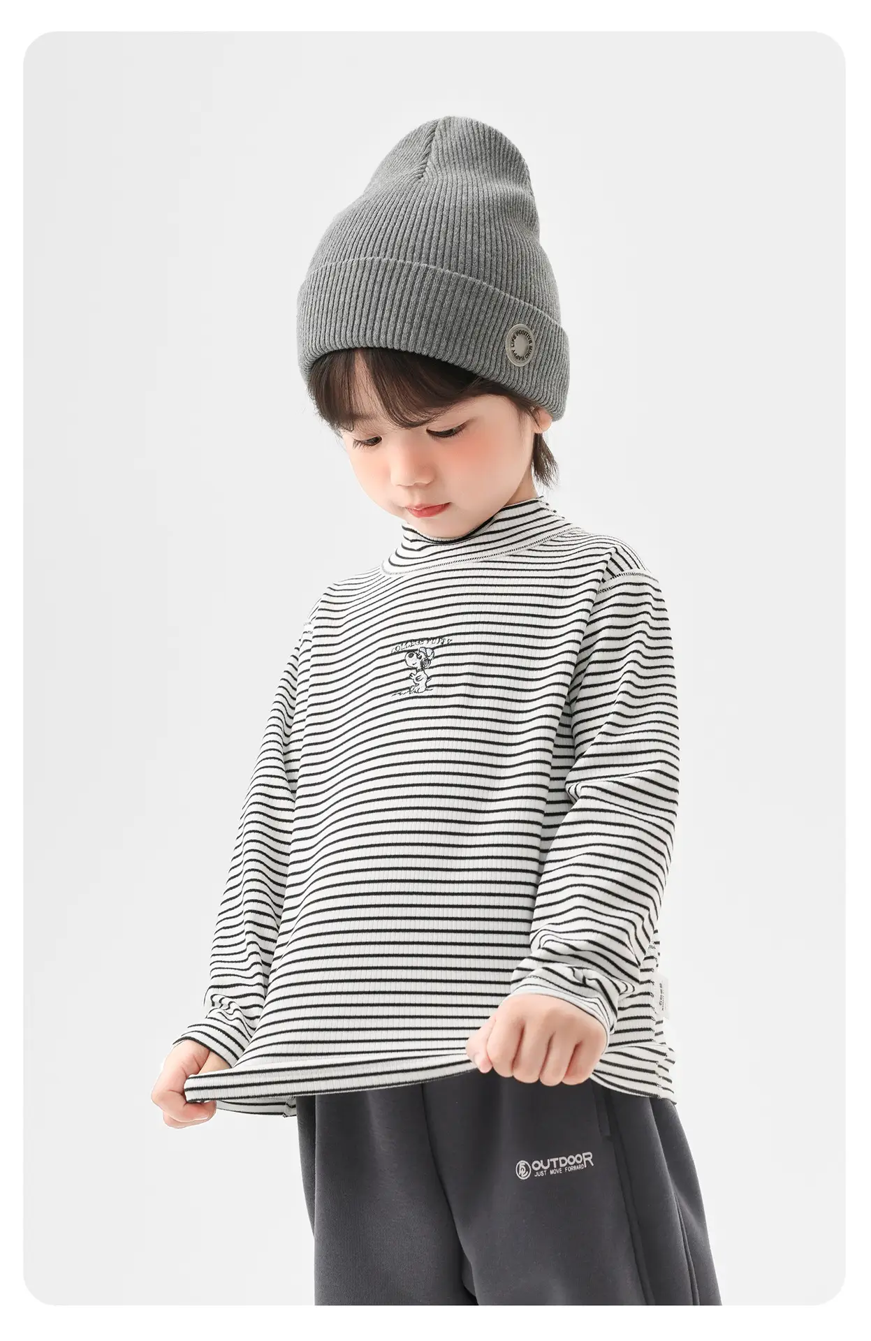 Right European Boys Striped T-Shirt 2025 New — feature 25