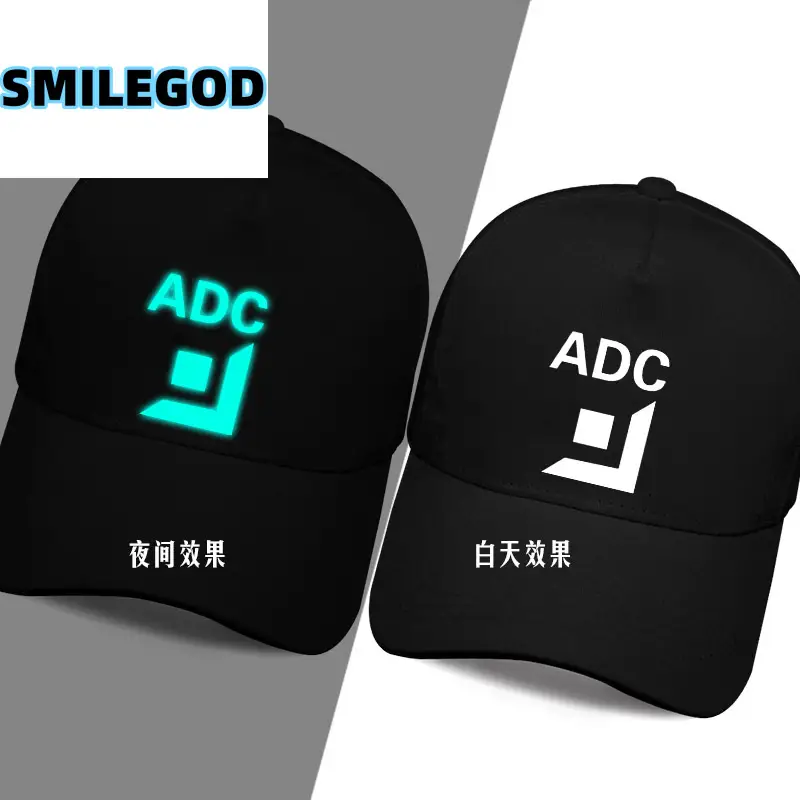 Men's Black ADC Logo Baseball Cap - Image 11