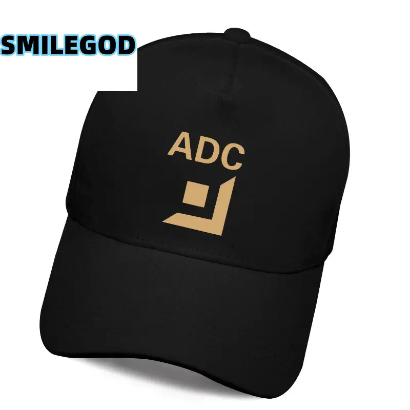 Men's Black ADC Logo Baseball Cap - Image 6